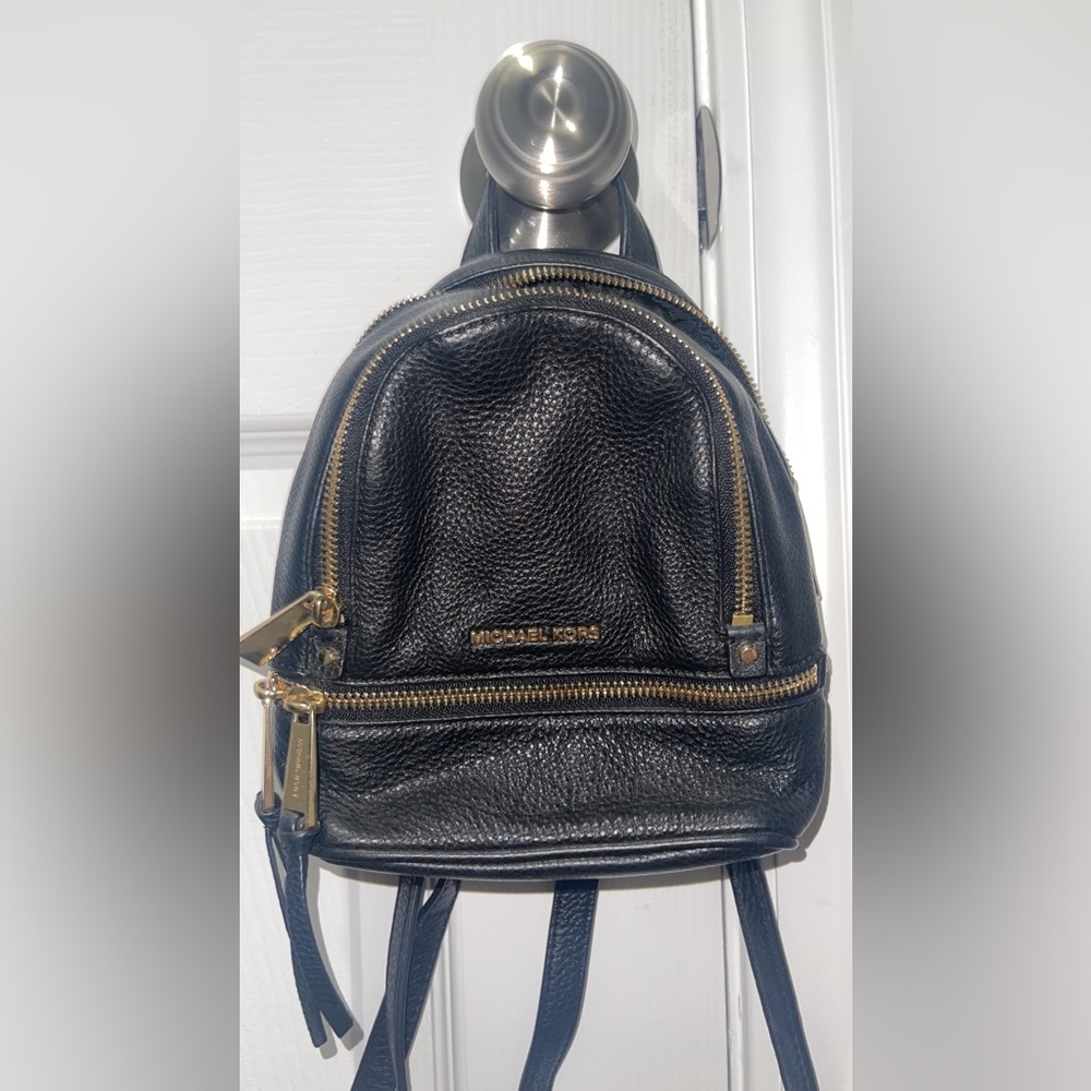 Michael Kors Mini Leather Backpack